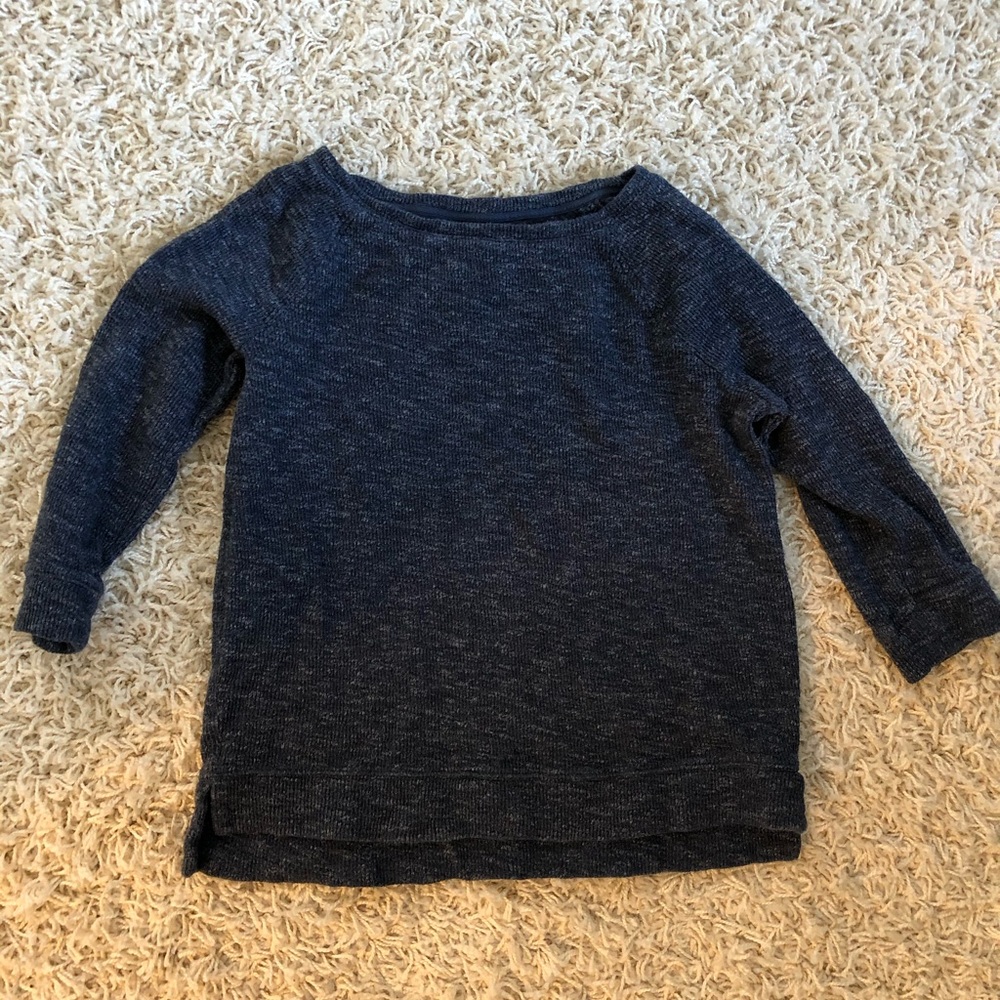 Ann Taylor Loft 3/4 Sleeve Sweatshirt